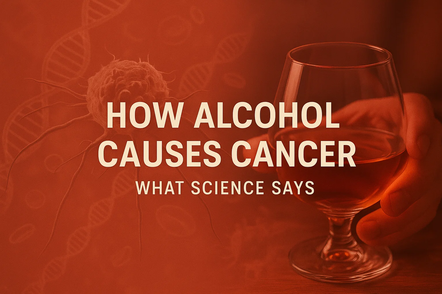 How Alcohal Cause Cancer
