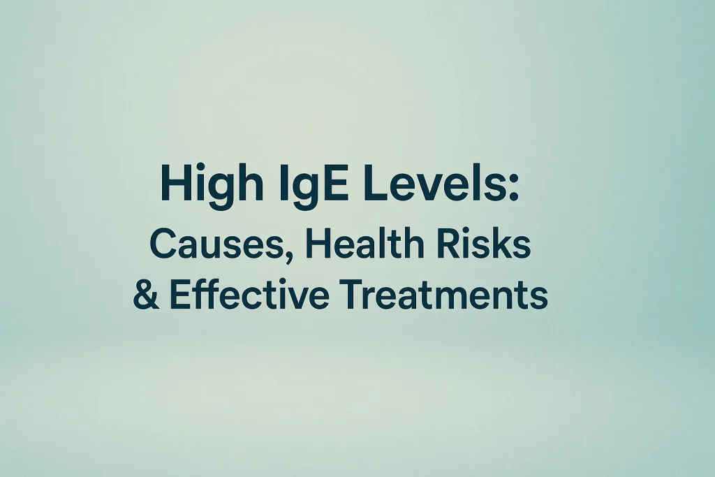 HIGH IGE Levels