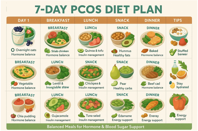 pcos diet plan