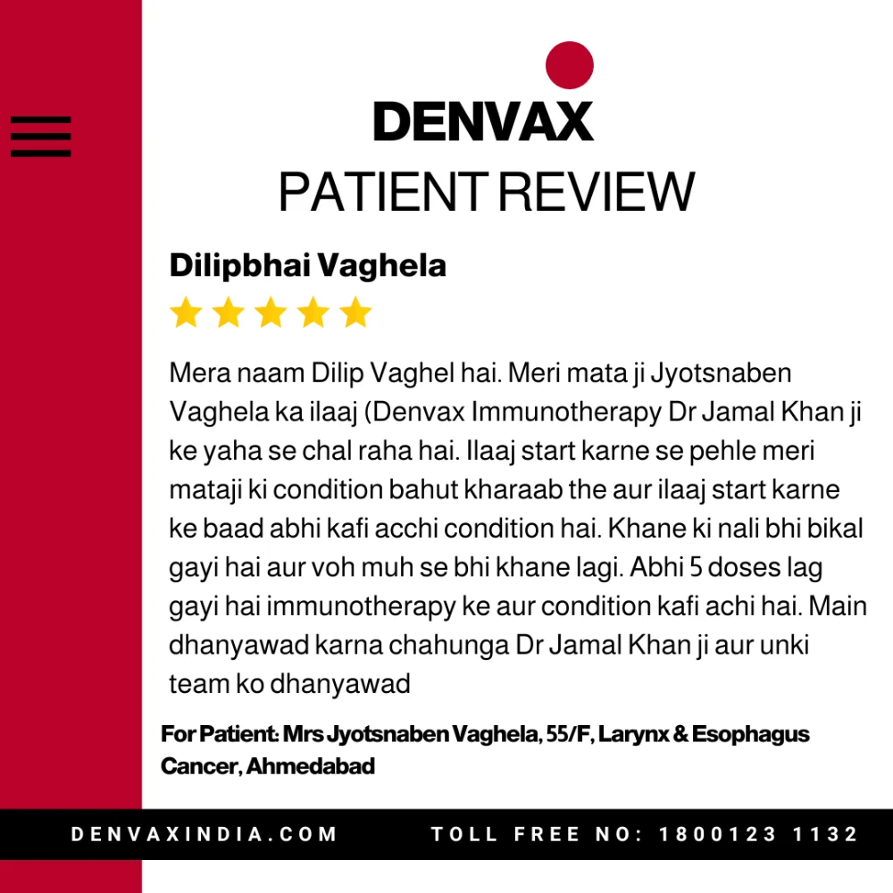 Denvax Patient Review 1