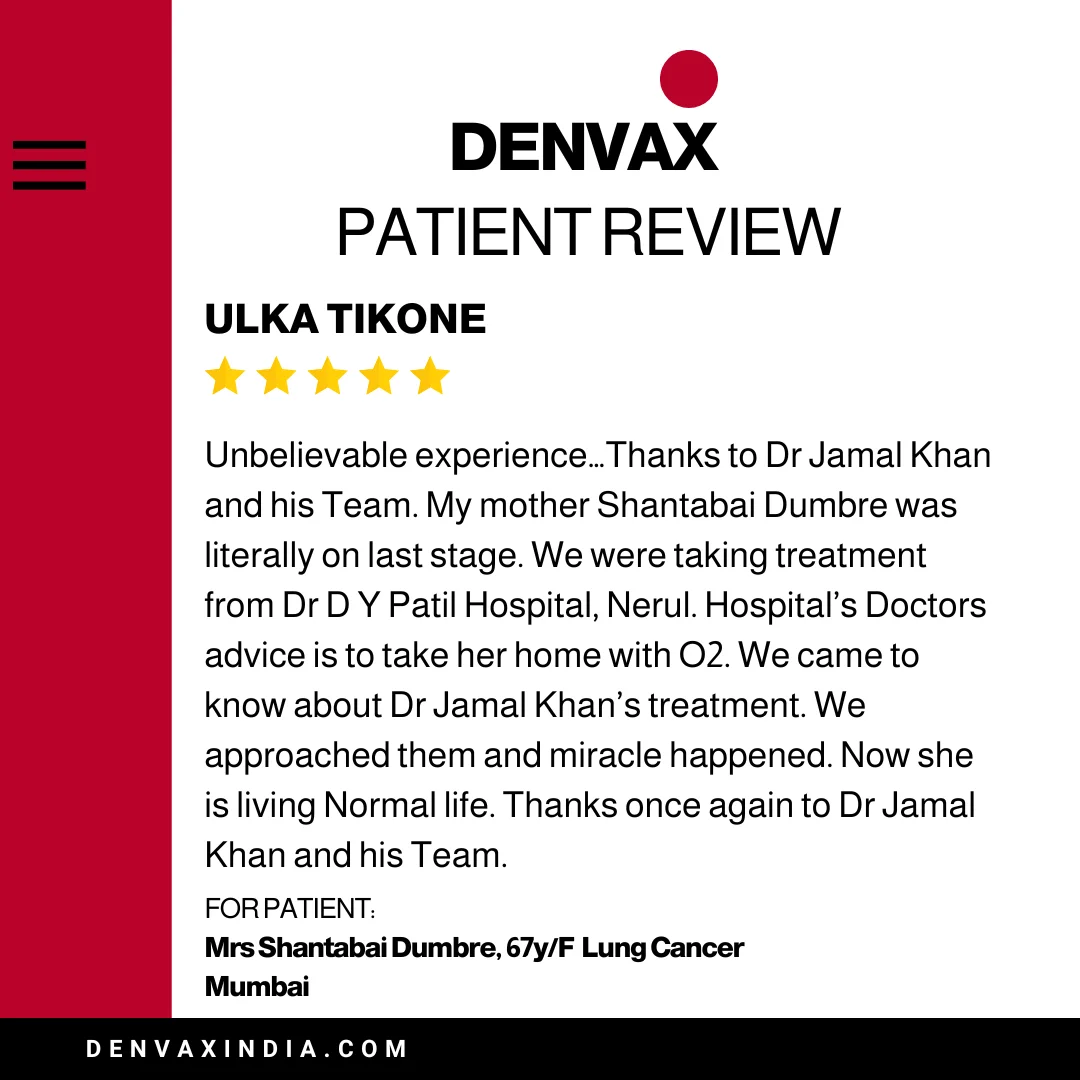 Denvax Patient Review 1
